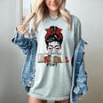 Loud And Proud Baseball Mom Women's Comfort Colors T-Shirt Denim