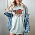 Loud Proud Mawmaw Baseball Mom Mama Women's Comfort Colors T-Shirt Denim