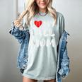 I LOVE MY BASEBALL MOM Women's Comfort Colors T-Shirt Denim I LOVE MY BASEBALL MOM Women's Comfort Colors T-Shirt Denim