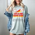 Love Is Our Home Run Baseball Valentine Couple Women's Comfort Colors T-Shirt Denim Love Is Our Home Run Baseball Valentine Couple Women's Comfort Colors T-Shirt Denim