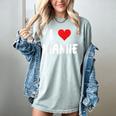 I Love Mamie Heart Grandma Grandmother Grandparent Raglan Baseball Tee Women's Comfort Colors T-Shirt Denim I Love Mamie Heart Grandma Grandmother Grandparent Raglan Baseball Tee Women's Comfort Colors T-Shirt Denim
