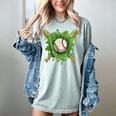 Lucky Shamrock Baseball Gloves Drip St Patrick's Day Boys Women's Comfort Colors T-Shirt Denim Lucky Shamrock Baseball Gloves Drip St Patrick's Day Boys Women's Comfort Colors T-Shirt Denim