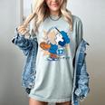 Lucy Van Pelt Baseball Catch Women's Comfort Colors T-Shirt Denim