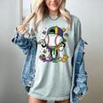 Mardi Gras Ice Cream Drip Baseball Carnival Party Mask Boys Women's Comfort Colors T-Shirt Denim Mardi Gras Ice Cream Drip Baseball Carnival Party Mask Boys Women's Comfort Colors T-Shirt Denim
