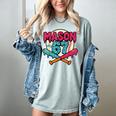 Mason 67 Ice Cream Drip Baseball Meme Graphics Women's Comfort Colors T-Shirt Denim Mason 67 Ice Cream Drip Baseball Meme Graphics Women's Comfort Colors T-Shirt Denim