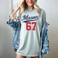 Mason 67 Jersey Baseball Men Women Boys Girls Number 6 7 Women's Comfort Colors T-Shirt Denim Mason 67 Jersey Baseball Men Women Boys Girls Number 6 7 Women's Comfort Colors T-Shirt Denim