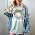 Messy Ball Puzzle Baseball Mom Life Autism Awareness Month Women's Comfort Colors T-Shirt Denim Messy Ball Puzzle Baseball Mom Life Autism Awareness Month Women's Comfort Colors T-Shirt Denim