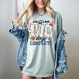 Mission 100 Days Complete Baseball 100th Day Of School Boys Women's Comfort Colors T-Shirt Denim Mission 100 Days Complete Baseball 100th Day Of School Boys Women's Comfort Colors T-Shirt Denim