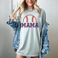 Mom Of Rookie 1st Birthday Baseball Boy Family Matching Women's Comfort Colors T-Shirt Denim Mom Of Rookie 1st Birthday Baseball Boy Family Matching Women's Comfort Colors T-Shirt Denim
