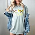 Mom Of Both Softball Baseball Mom Premium Women's Comfort Colors T-Shirt Denim