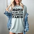 Moms Against Baseball Pants Baseball Mom Cool Women's Comfort Colors T-Shirt Denim Moms Against Baseball Pants Baseball Mom Cool Women's Comfort Colors T-Shirt Denim