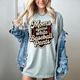 Moms Against Baseball Pants Baseball Mom Premium Tri-Blend Women's Comfort Colors T-Shirt Denim