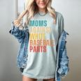 Moms Against Baseball Pants Baseball Mom Retro Women's Comfort Colors T-Shirt Denim Moms Against Baseball Pants Baseball Mom Retro Women's Comfort Colors T-Shirt Denim