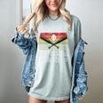Moms Against Baseball Pants Mothers Baseball Mom Women's Comfort Colors T-Shirt Denim