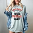 Moms Against Baseball Pants Season Baseball Mom Raglan Baseball Tee Women's Comfort Colors T-Shirt Denim Moms Against Baseball Pants Season Baseball Mom Raglan Baseball Tee Women's Comfort Colors T-Shirt Denim
