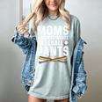 Moms Against Baseball Pants Softball Baseball Mom Women's Comfort Colors T-Shirt Denim Moms Against Baseball Pants Softball Baseball Mom Women's Comfort Colors T-Shirt Denim