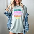 Who Needs Referees When We Have Baseball Moms Women's Comfort Colors T-Shirt Denim Who Needs Referees When We Have Baseball Moms Women's Comfort Colors T-Shirt Denim