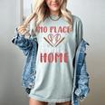 No Place Like Home Baseball Mom Kids Family Fun Women's Comfort Colors T-Shirt Denim No Place Like Home Baseball Mom Kids Family Fun Women's Comfort Colors T-Shirt Denim