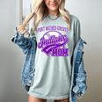 Port Neches-Groves High School PNG Indians Baseball Mom Women's Comfort Colors T-Shirt Denim Port Neches-Groves High School PNG Indians Baseball Mom Women's Comfort Colors T-Shirt Denim