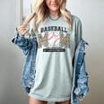 Proud Baseball Mom Shirt For Women Baseball Mom Team Women's Comfort Colors T-Shirt Denim