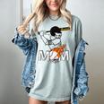 Proud Baseball MOM Sports & Softball Nostalgia Women's Comfort Colors T-Shirt Denim Proud Baseball MOM Sports & Softball Nostalgia Women's Comfort Colors T-Shirt Denim