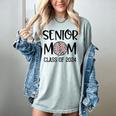 Proud Senior Baseball Mom Senior 2024 Class Leopard Game Day Women's Comfort Colors T-Shirt Denim Proud Senior Baseball Mom Senior 2024 Class Leopard Game Day Women's Comfort Colors T-Shirt Denim