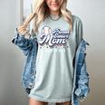 Proud Senior Mom Class Of 2024 Baseball Mom Graduate School Women's Comfort Colors T-Shirt Denim Proud Senior Mom Class Of 2024 Baseball Mom Graduate School Women's Comfort Colors T-Shirt Denim