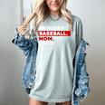 Proudest Baseball Mom Ever Women's Comfort Colors T-Shirt Denim