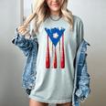 Puerto Rican Baseball Bats Puerto Rico Flag Pride BéIsbol Women's Comfort Colors T-Shirt Denim Puerto Rican Baseball Bats Puerto Rico Flag Pride BéIsbol Women's Comfort Colors T-Shirt Denim