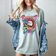 Respect The Drip Baseball Drip Glove Youth Boys Girls Player Women's Comfort Colors T-Shirt Denim