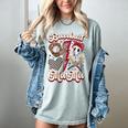 Retro Groovy Baseball Mama Baseball Mom Lover Women's Comfort Colors T-Shirt Denim Retro Groovy Baseball Mama Baseball Mom Lover Women's Comfort Colors T-Shirt Denim