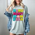 Retro Mama Mommy Mom Bruh Baseball Women Girls Women's Comfort Colors T-Shirt Denim Retro Mama Mommy Mom Bruh Baseball Women Girls Women's Comfort Colors T-Shirt Denim