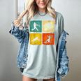 Retro Style Baseball Lover Playing Men Women Kids Baseball Women's Comfort Colors T-Shirt Denim Retro Style Baseball Lover Playing Men Women Kids Baseball Women's Comfort Colors T-Shirt Denim