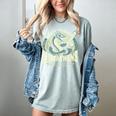 Safety Harbor Leviathans Retro Baseball Monster Women's Comfort Colors T-Shirt Denim Safety Harbor Leviathans Retro Baseball Monster Women's Comfort Colors T-Shirt Denim