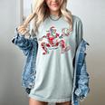 Santa Playing Baseball Catcher Merry Christmas Sport Player Women's Comfort Colors T-Shirt Denim Santa Playing Baseball Catcher Merry Christmas Sport Player Women's Comfort Colors T-Shirt Denim