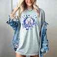 School Spirit Panthers Panther Pride Baseball Mom For Women Women's Comfort Colors T-Shirt Denim