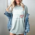 Senior Baseball Mom Class Of 2024 Baseball Player Son 2024 Women's Comfort Colors T-Shirt Denim Senior Baseball Mom Class Of 2024 Baseball Player Son 2024 Women's Comfort Colors T-Shirt Denim