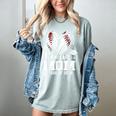 Senior Mom Class Of 2026 Baseball Graduation Heart Women's Comfort Colors T-Shirt Denim Senior Mom Class Of 2026 Baseball Graduation Heart Women's Comfort Colors T-Shirt Denim