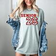 Senior Night Class Of 2026 Baseball Seniors Matching Team Women's Comfort Colors T-Shirt Denim