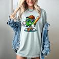 Shamrock Baseball St Patrick's Day Kids Boys Toddlers Premium Tri-Blend Women's Comfort Colors T-Shirt Denim