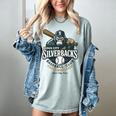 Sioux City Silverbacks Retro Minor League Baseball Women's Comfort Colors T-Shirt Denim Sioux City Silverbacks Retro Minor League Baseball Women's Comfort Colors T-Shirt Denim