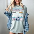 Sissy Of The Birthday Boy Baseball Ice Cream Drip Matching Women's Comfort Colors T-Shirt Denim Sissy Of The Birthday Boy Baseball Ice Cream Drip Matching Women's Comfort Colors T-Shirt Denim