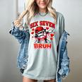 Six Seven Bruh Baseball Cool Valentine’s Day Teens Boys Women's Comfort Colors T-Shirt Denim