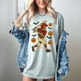 Skeleton Halloween Baseball Boys Men Kids Toddler Women's Comfort Colors T-Shirt Denim