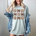 Soccer Bow Game Day Baseball Coquette Bow Women Girls Women's Comfort Colors T-Shirt Denim Soccer Bow Game Day Baseball Coquette Bow Women Girls Women's Comfort Colors T-Shirt Denim