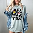 In My Softball Baseball Mom Era Retro Groovy Mom Of Both Women's Comfort Colors T-Shirt Denim
