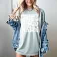 Somebody's Loud & Proud Baseball Mom Softball Baseball Lover Women's Comfort Colors T-Shirt Denim