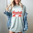 Somebody's Loud Mouth Baseball Mom Mama Premium Women's Comfort Colors T-Shirt Denim