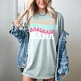 Somebody's Loudmouth Baseball Mama Baseball Mom Premium Women's Comfort Colors T-Shirt Denim Somebody's Loudmouth Baseball Mama Baseball Mom Premium Women's Comfort Colors T-Shirt Denim
