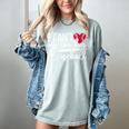 My Son Has Baseball Sports Player Baseball Mom Women Women's Comfort Colors T-Shirt Denim